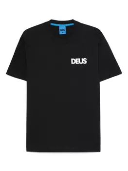 Футболка с надписью «Los Angeles Surf Address» Deus Ex Machina, черный