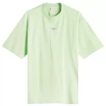 Футболка с надписью «Мадам не из Парижа» Drle De Monsieur, зеленый