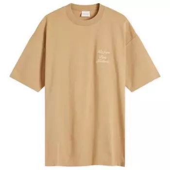 Футболка с надписью «Не из Парижа мадам» Drle De Monsieur, коричневый