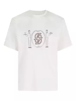 Футболка с надписью «Обслуживание номеров» Drle De Monsieur, белый