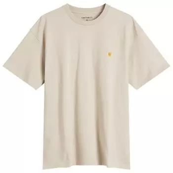 Футболка с надписью «Погоня» Carhartt Wip, мультиколор