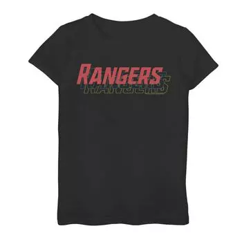 Футболка с надписью Power Rangers для девочек 7–16 лет Licensed Character