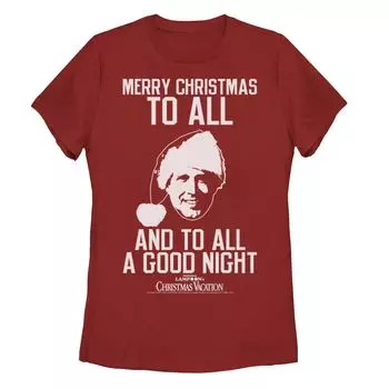 Футболка с надписью «Рождественские каникулы для юниоров» Clark Griswold Licensed Character