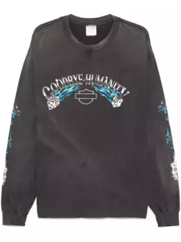 Футболка с надписью SAINT MXXXXXX, черный