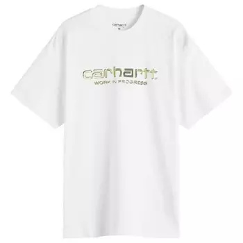 Футболка с надписью Solar Chrome Carhartt Wip, белый