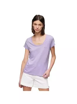 Футболка с надписью «совок» Superdry, розовый