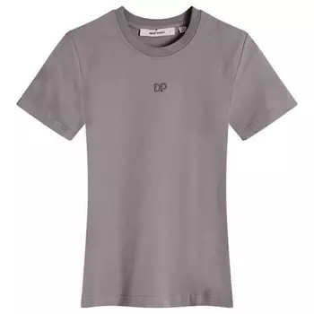 Футболка с надписью Unit emb Daily Paper, серый