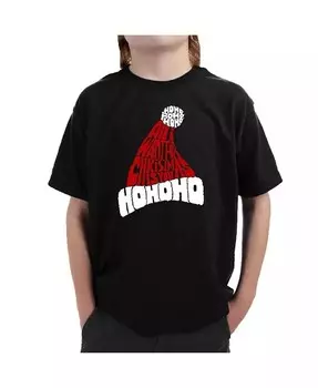 Футболка с надписью «Все, что я хочу на Рождество, мальчики, это ты» La Pop Art, синий