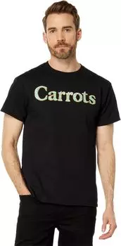 Футболка с надписью Vvs Carrots By Anwar Carrots, черный