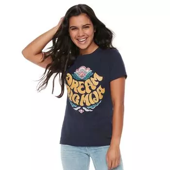Футболка с надписью в стиле ретро Gonzales Dream Big Mija для юниоров Licensed Character