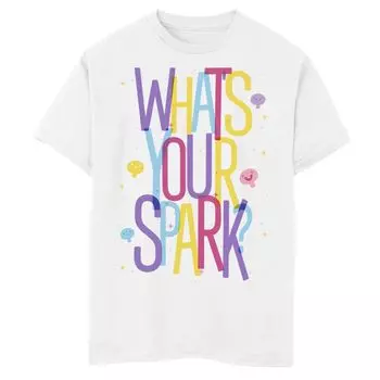 Футболка с надписью «What's Your Spark» Disney/Pixar's Soul Boys 8–20 Disney / Pixar