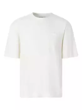 Футболка с нагрудным карманом Officine Generale, нейтральный