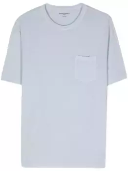 Футболка с нагрудным карманом Officine Generale, синий