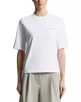 Футболка с нагрудным карманом Peserico, белый