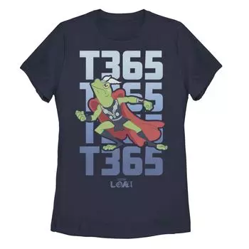 Футболка с накладным рисунком с портретом Marvel Loki Throg T365 для юниоров Licensed Character