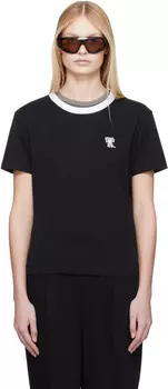 Футболка с напечатанным логотипом Acne Studios