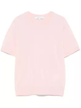 Футболка с нашивкой Baby Fox от Maison Kitsun, розовый