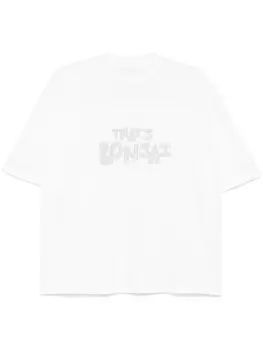 Футболка с нашивкой «Bonsai That's Bonsai», белый