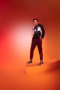 Футболка с нашивкой Chuck Converse, черный