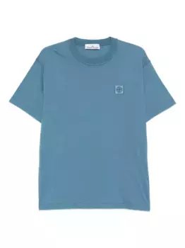 Футболка с нашивкой Compass Stone Island, синий