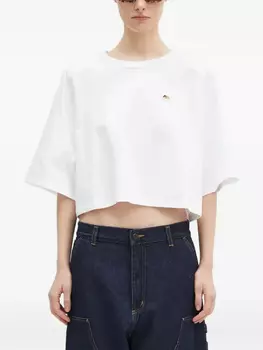 Футболка с нашивкой Fiorucci angels, белый