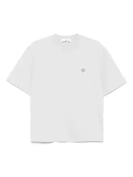 Футболка с нашивкой «компас» Stone Island, серый