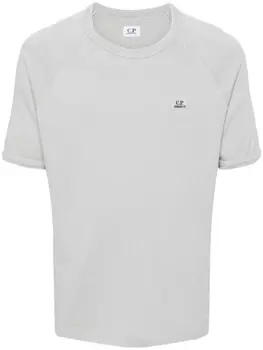 Футболка с нашивкой-логотипом C.P. Company, серый