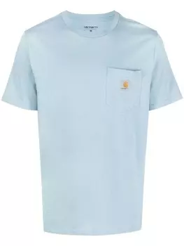 Футболка с нашивкой-логотипом Carhartt WIP, синий