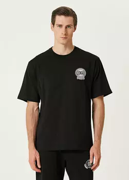 Футболка с нашивкой-логотипом Dolce&Gabbana, черный