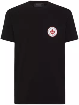 Футболка с нашивкой-логотипом DSQUARED2, черный