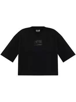 Футболка с нашивкой-логотипом Emporio Armani Ea7 Ea7 Emporio Armani, черный