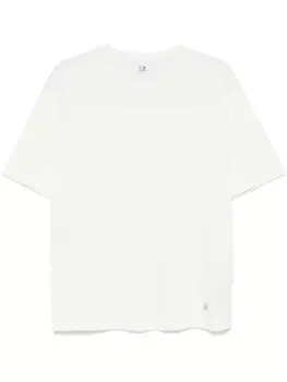 Футболка с нашивкой-логотипом компании CP C.P. Company, белый