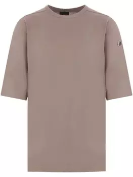 Футболка с нашивкой-логотипом Moncler + Rick Owens, коричневый