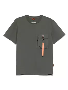 Футболка с нашивкой-логотипом Parajumpers, зеленый