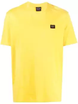 Футболка с нашивкой-логотипом Paul & Shark, желтый