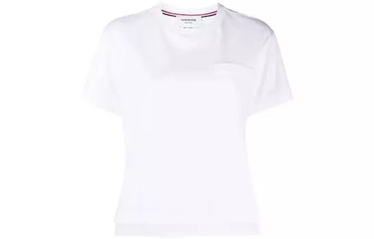 Футболка с нашивкой-логотипом Rwb THOM BROWNE, белый