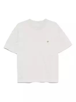 Футболка с нашивкой-логотипом Ten C, серый