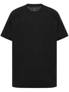 Футболка с нашивкой-логотипом Y-3, черный