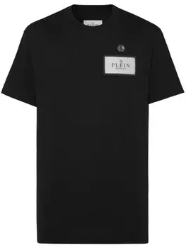 Футболка с нашивкой Philipp Plein, черный