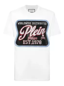 Футболка с нашивкой Plein Milan Philipp Plein, белый