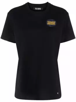Футболка с нашивкой Raf Simons, черный