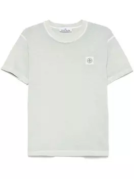 Футболка с нашивкой в виде компаса Stone Island, зеленый