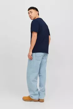 Футболка с небольшим логотипом Jack & Jones, синий