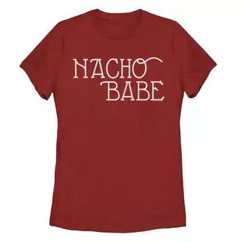 Футболка с необычным шрифтом и рисунком Nacho Babe для юниоров