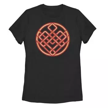 Футболка с неоновой символикой Marvel Shang-Chi для юниоров Licensed Character