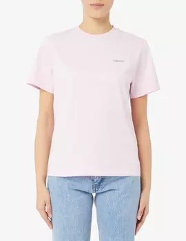 Футболка с объемным логотипом Coperni, розовый