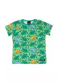 Футболка с обезьяной Villervalla, зеленый