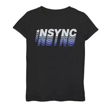 Футболка с обложкой альбома для девочек NSYNC The Collection с графическим рисунком Licensed Character