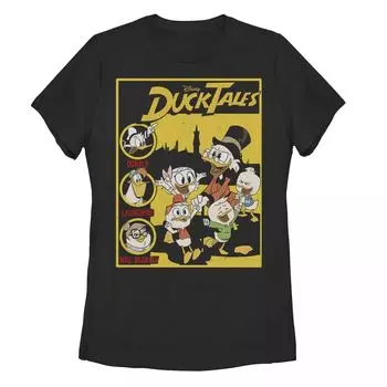 Футболка с обложкой для юниоров Disney DuckTales Group Shot Licensed Character