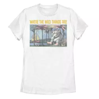 Футболка с обложкой книги «Where the Wild Things Are» для юниоров Licensed Character